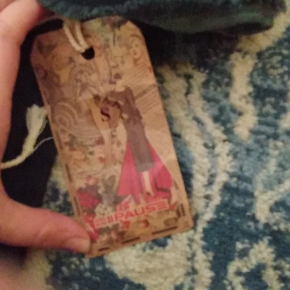 Pause jeans Europe denim apron tunic dress s nwt - Picture 3 of 5